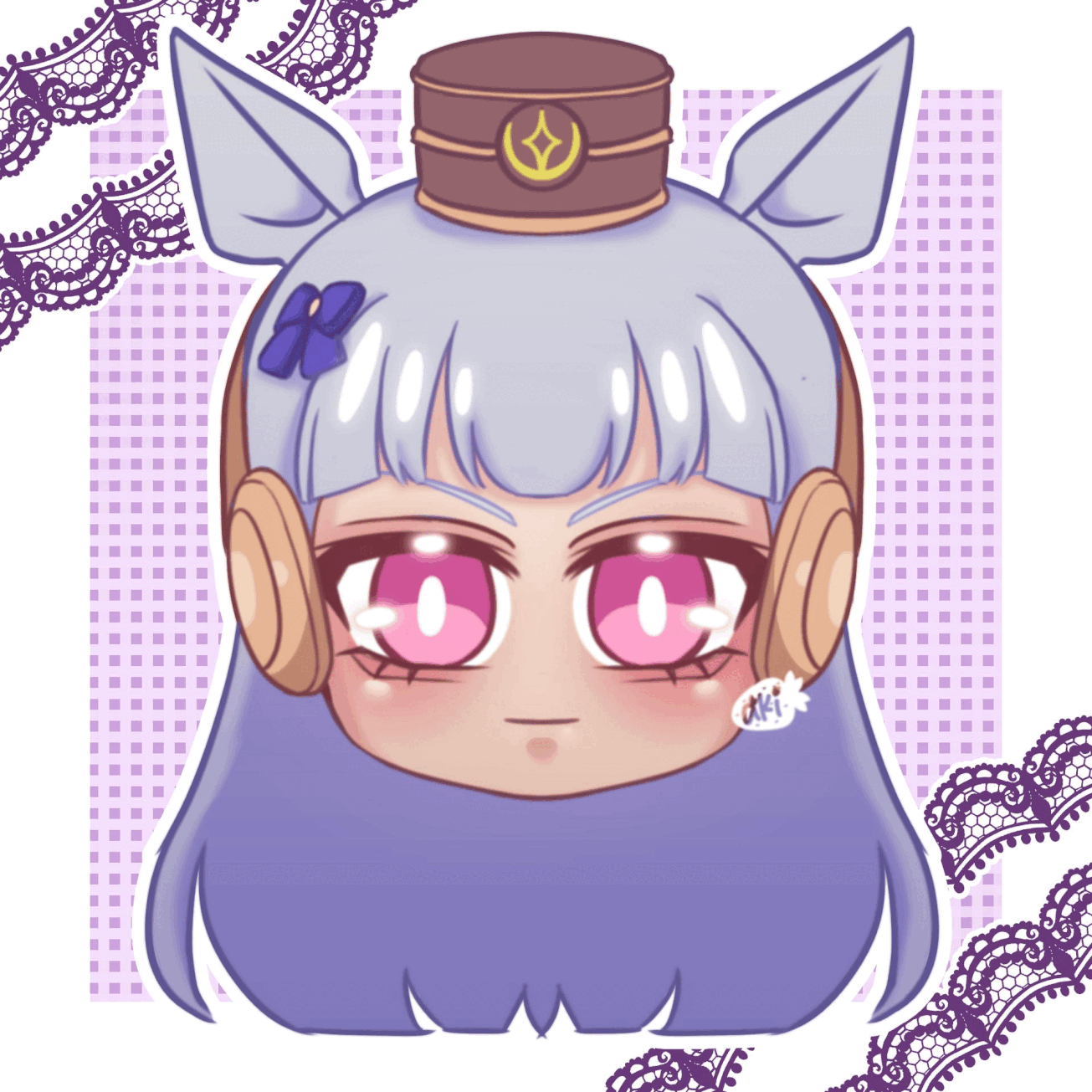 Headshot Chibi Uma Musume Headshot Chibi Uma Musume