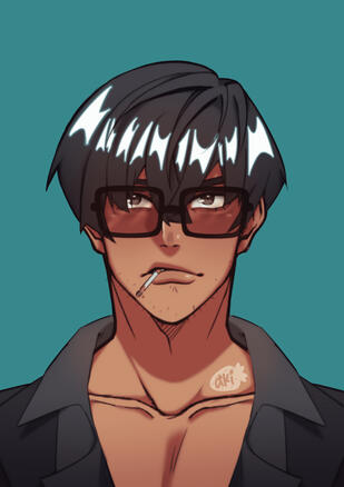 Nicholas Wolfwood from Trigun